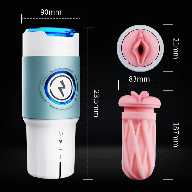 Leten ヒートピストンPro 超高速 赤外線42℃加温 無次元構造 リアル快感 電動オナホ